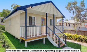 Rekomendasi Warna Cat Rumah Kayu yang Bagus Untuk Hunian Cat Rumah Kayu