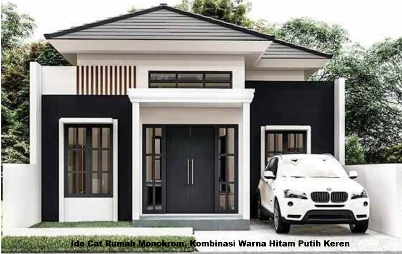 Cat Rumah Monokrom