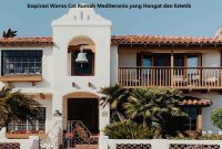 Warna Cat Rumah Mediterania