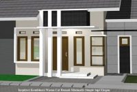 Inspirasi Kombinasi Warna Cat Rumah Minimalis Simple tapi Elegan