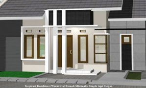 Inspirasi Kombinasi Warna Cat Rumah Minimalis Simple tapi Elegan Inspirasi Kombinasi Warna Cat Rumah Minimalis Simple tapi Elegan